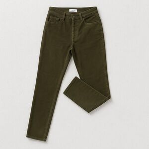 OFT Olive Green Corduroy Skinny Pants (Size 4 / 27)
